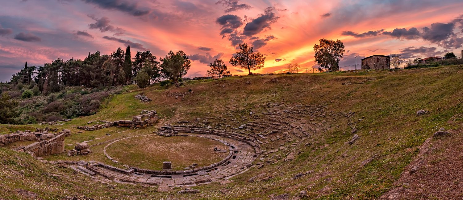 stratos ancient theatre